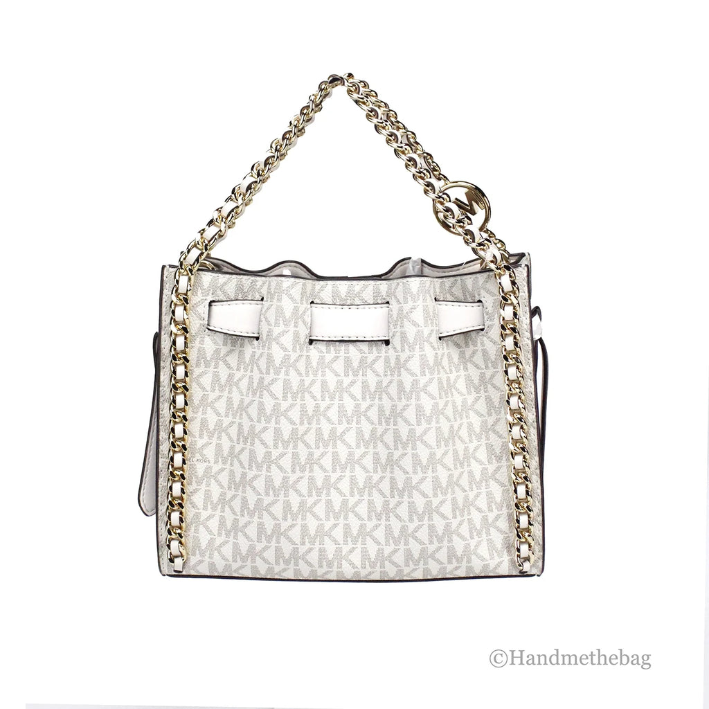 Cream Signature PVC Crossbody Bag J84163