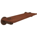 16 inch Solid IPE Ironwood Shelf Antique Bronze H34426