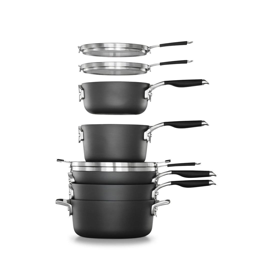 14 Piece Hard-Anodized Nonstick Cookware Set K879