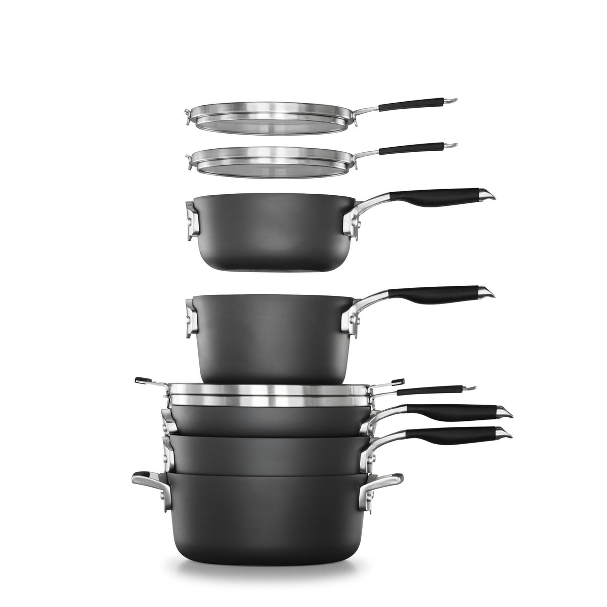 14 Piece Hard-Anodized Nonstick Cookware Set K879