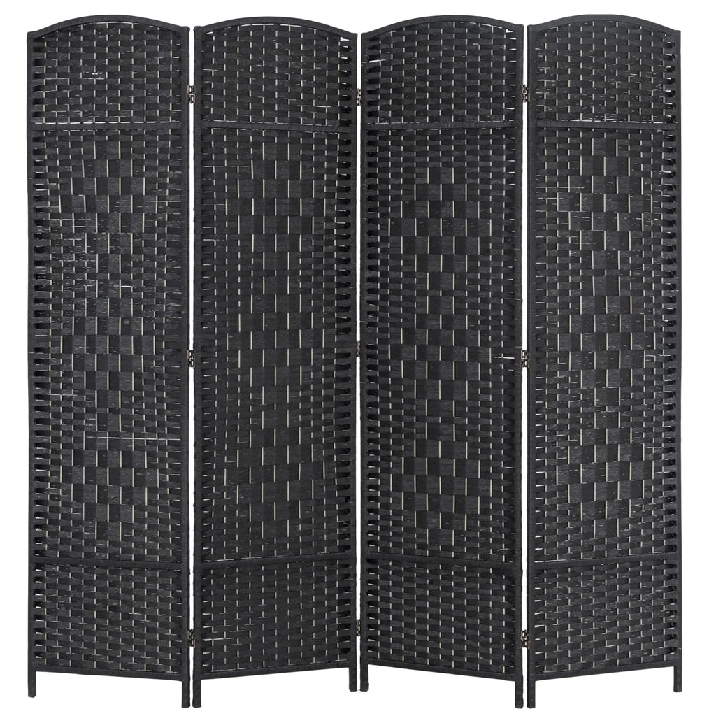 4 Panel 6Ft Folding Privacy Room Divider N54047