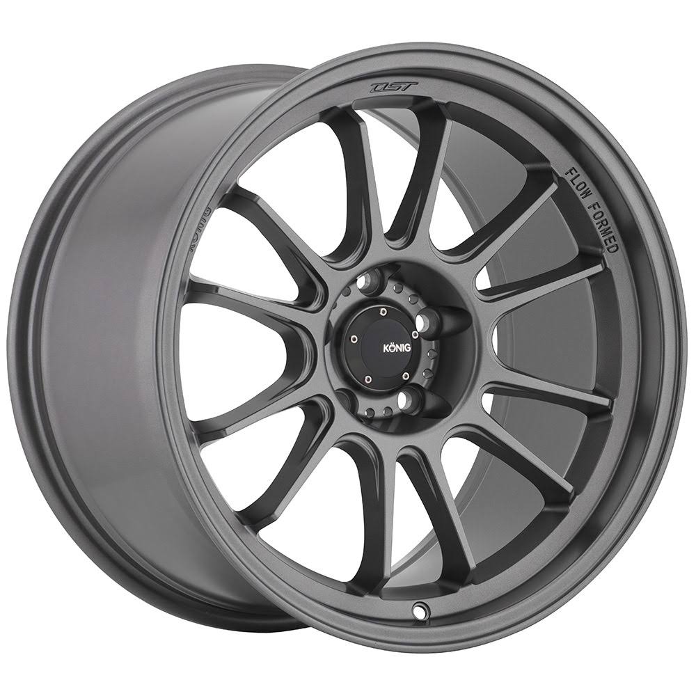 Matte Grey 18x9.5 5x114.3 35mm Wheel H4372