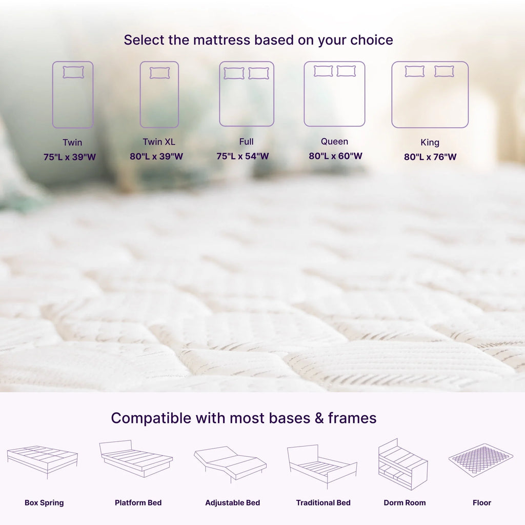 Queen Size Hybrid Memory Foam Pocket Spring Mattress P3215