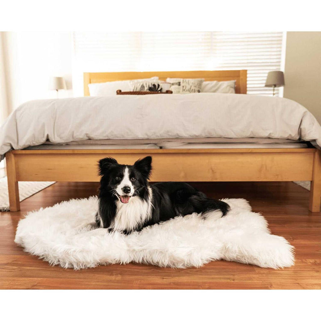 Faux Fur Orthopedic Dog Bed H970