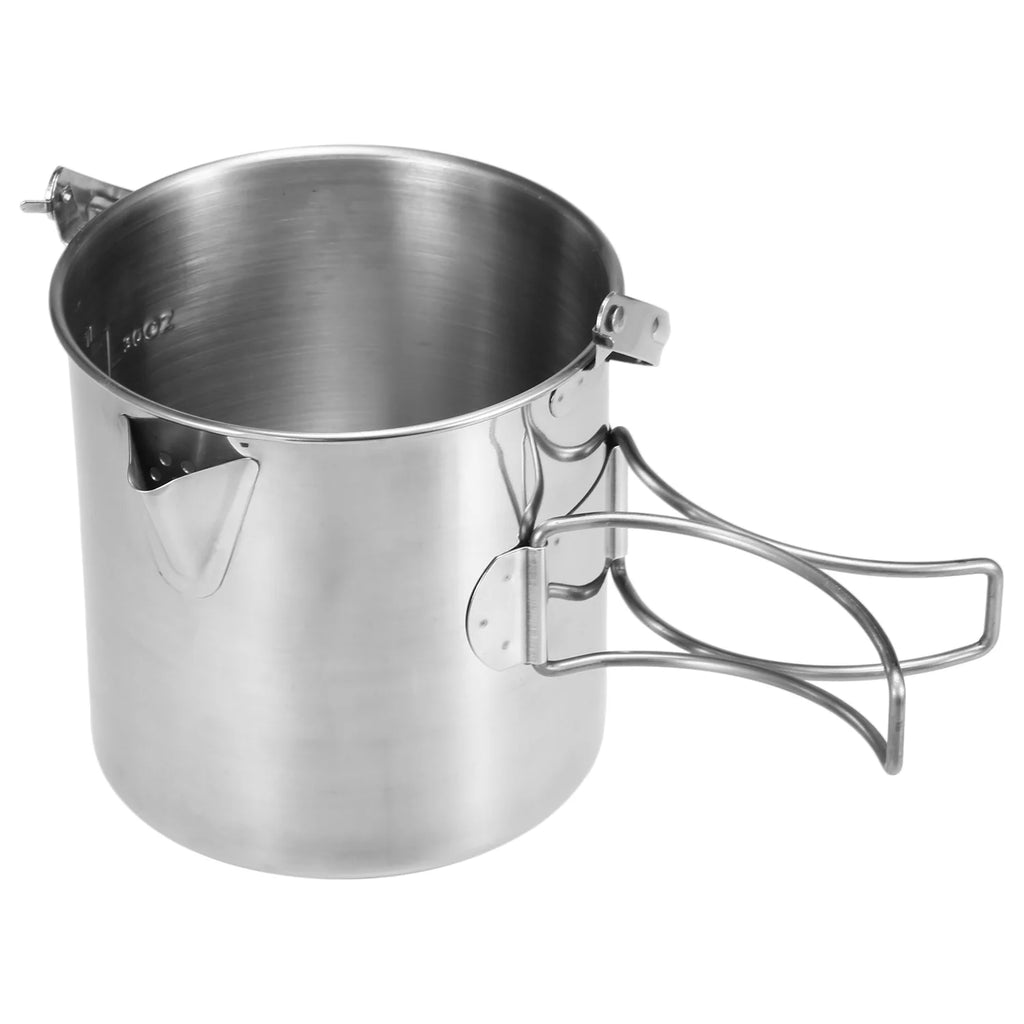 Stainless Steel Cooking Kettle with Lid I8669