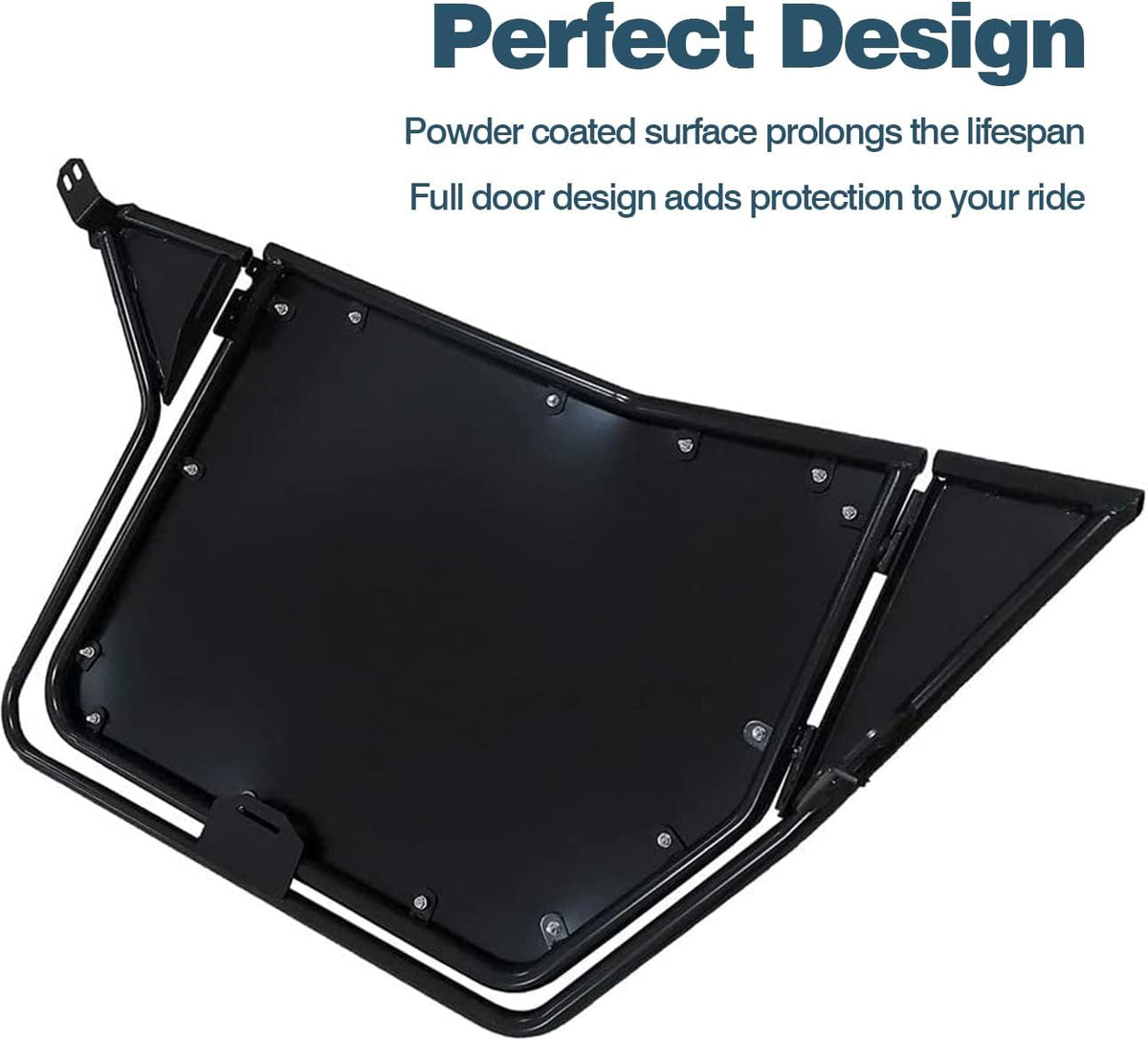 Dual Stage Metal UTV Doors 2PCS (Black) R199