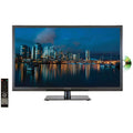 32x22 LED TV with DVD Player 720p Black Q9083
