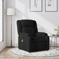 Black Fabric Massage Recliner Chair with 6Point Vibration Massage Z578