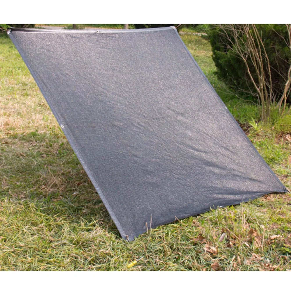 Black UV Resistant Garden Shade Mesh Tarp L505