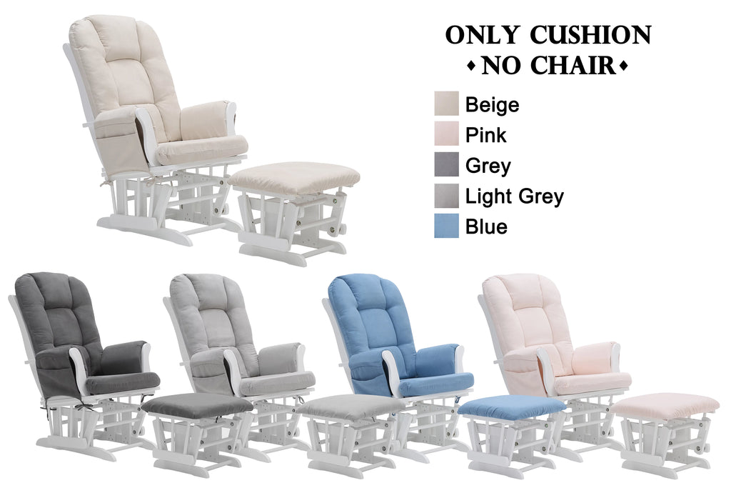 Grey Glider Rocking Chair Cushions C116767