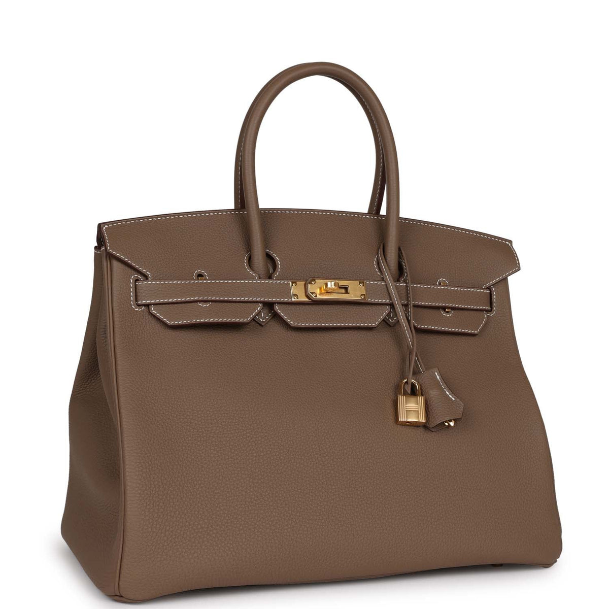 Etoupe Togo Leather Handbag G533878