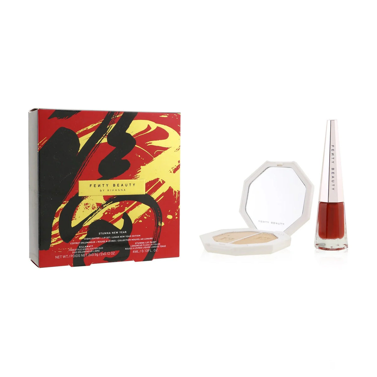 Highlighter + Lip Paint Set 2pcs U92657