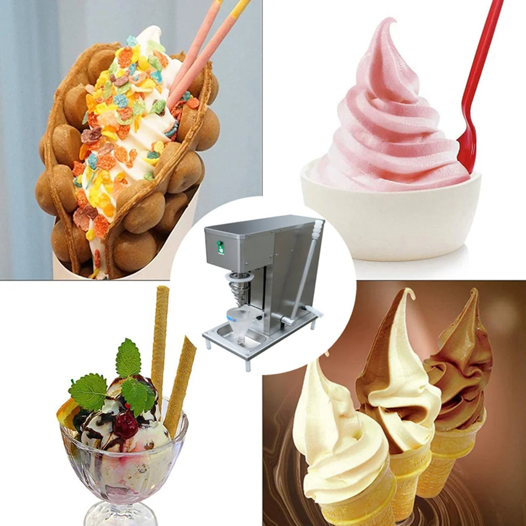 Electric Fruit Ice Cream Machine Juice Yogurt Milkshake Mixer C93394