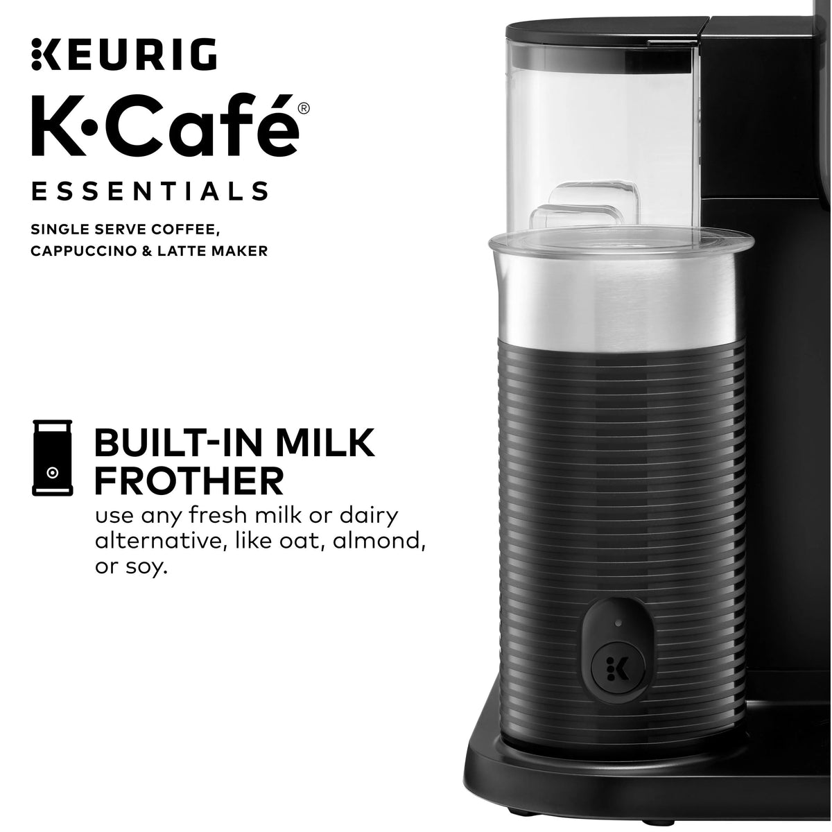 Single Serve K-Cup Pod Coffee Maker, Black W741