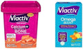 Calcium Soft Chews Caramel 60 Count + Omega-3 Chewable Gel Bites 60 Count Q379389