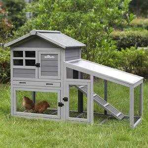 Indoor Outdoor Rabbit Hutch S926518