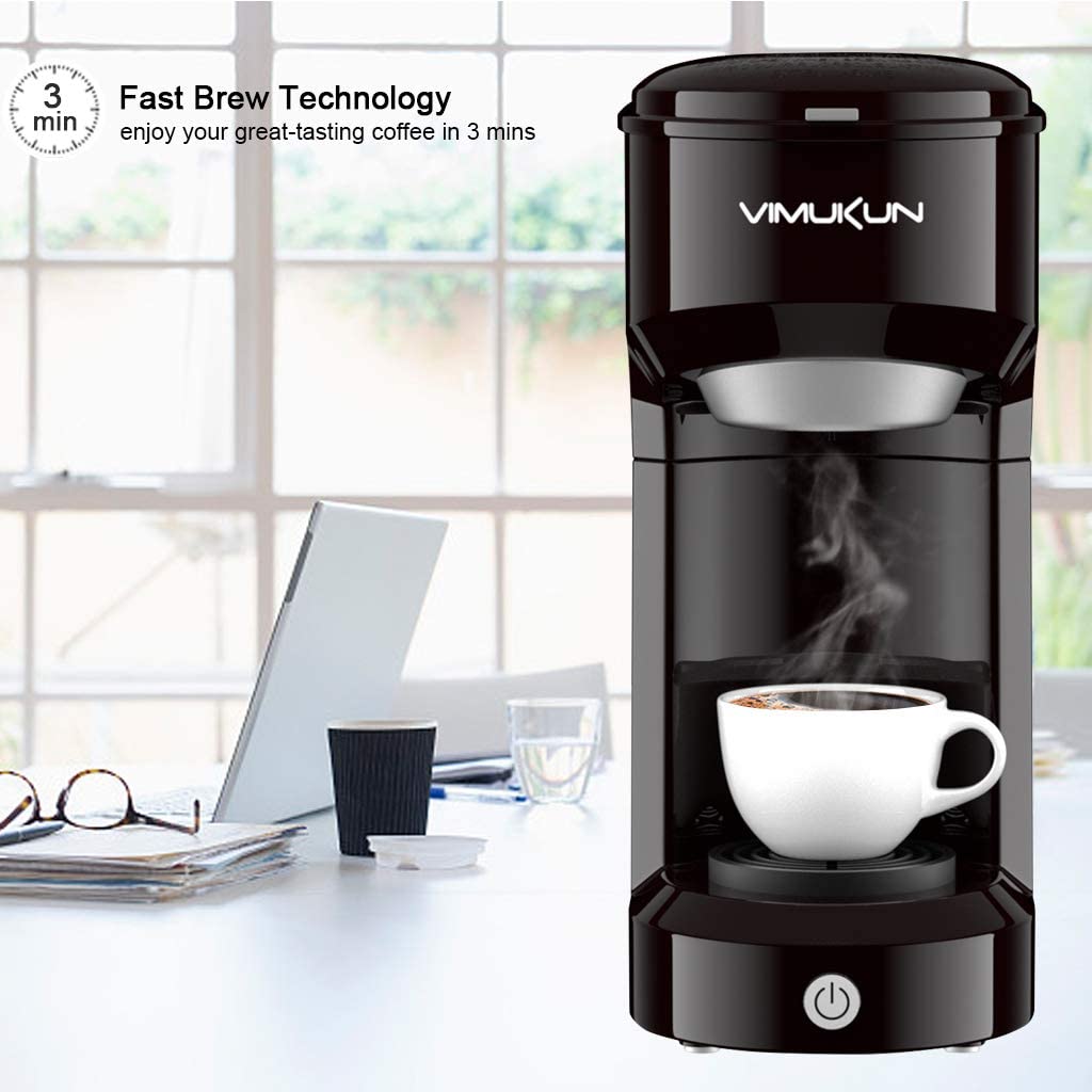 Mini Size Black Single Serve Coffee Maker P1725
