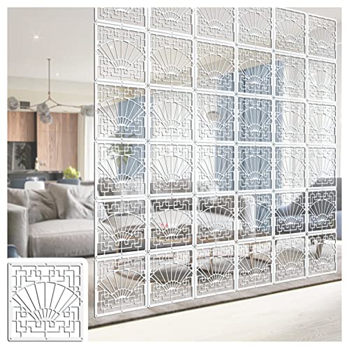 Black PVC Room Divider Panels X494