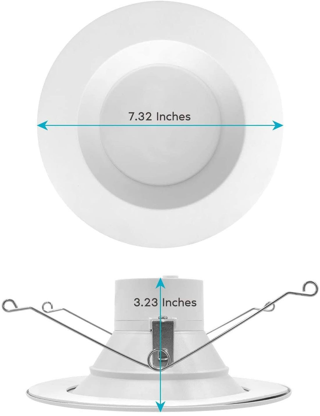 5/6in 14W Dimmable LED Recessed Light 6 Pack I987437
