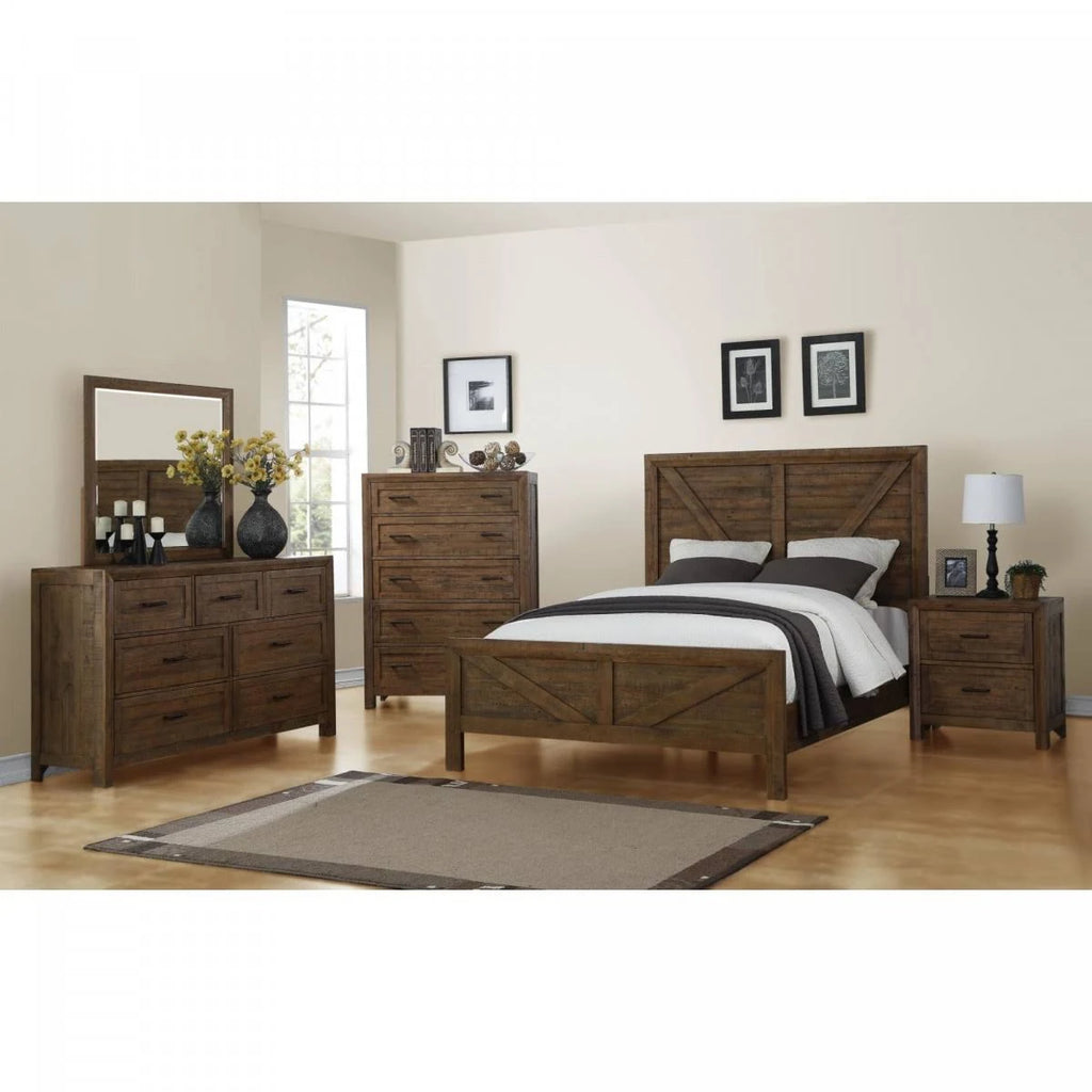 King Panel Bed I10720