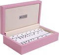 Pink Double 6 Domino Set Z76784