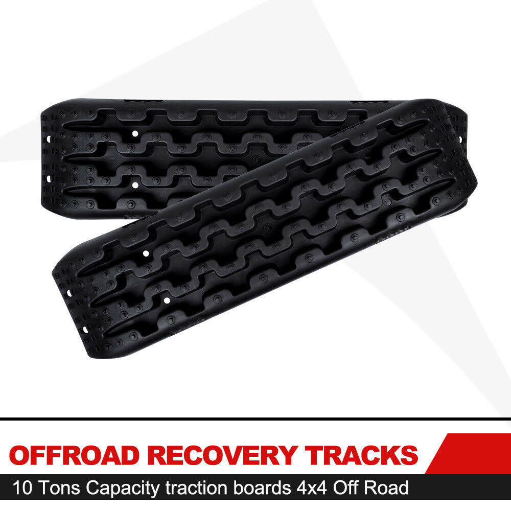 Black Off Road Traction Tracks J354541