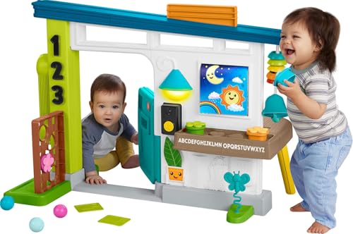 Baby Learning Toy Playhouse with 9 Pretend Play Accessories E6218