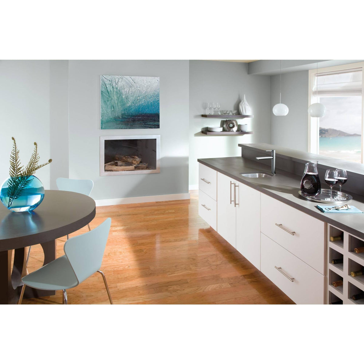 Arctic Stainless Single Handle Kitchen Faucet G7159