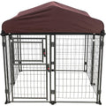 Deluxe Outdoor Dog Kennel with Cover O514