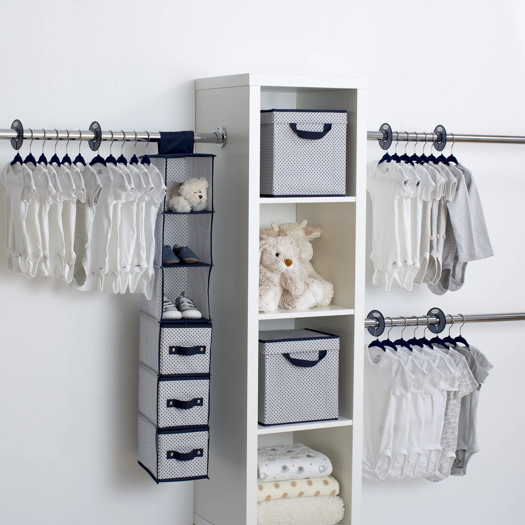 Navy 48 Piece Nursery Storage Set R80600