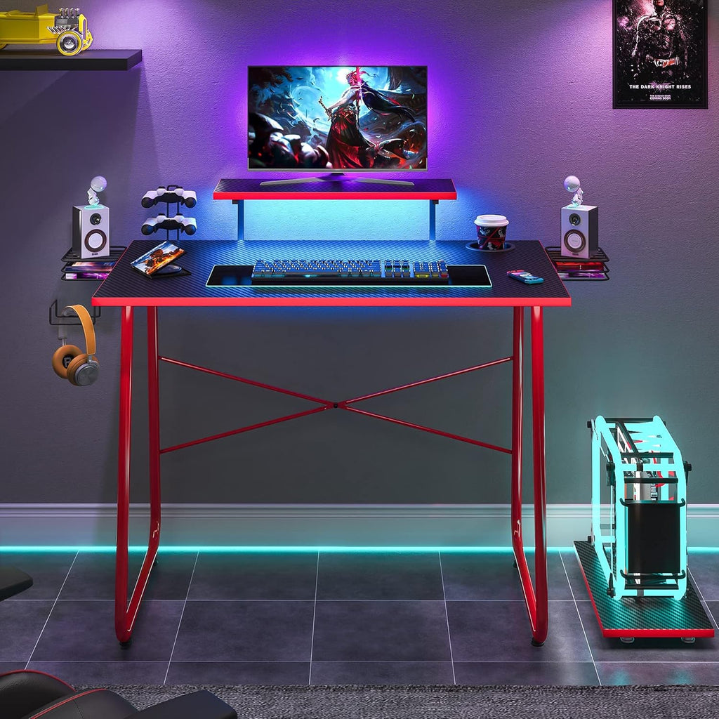 51 Computer Desk with LED Light T225