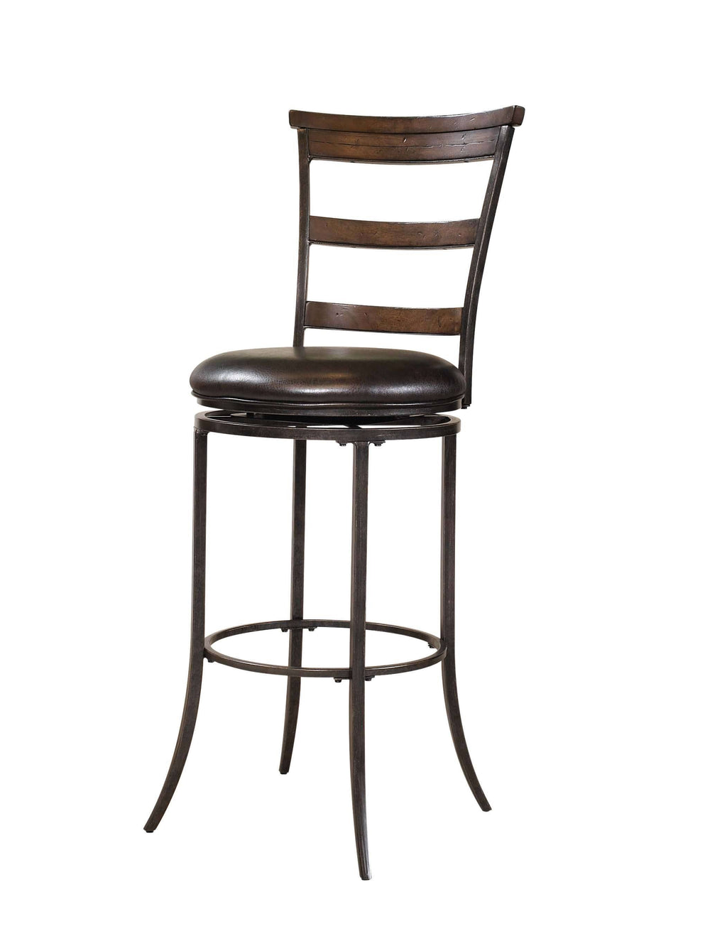 Swivel Ladder Back Bar Stool G4116