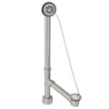 Satin Nickel Bath Waste Q191737
