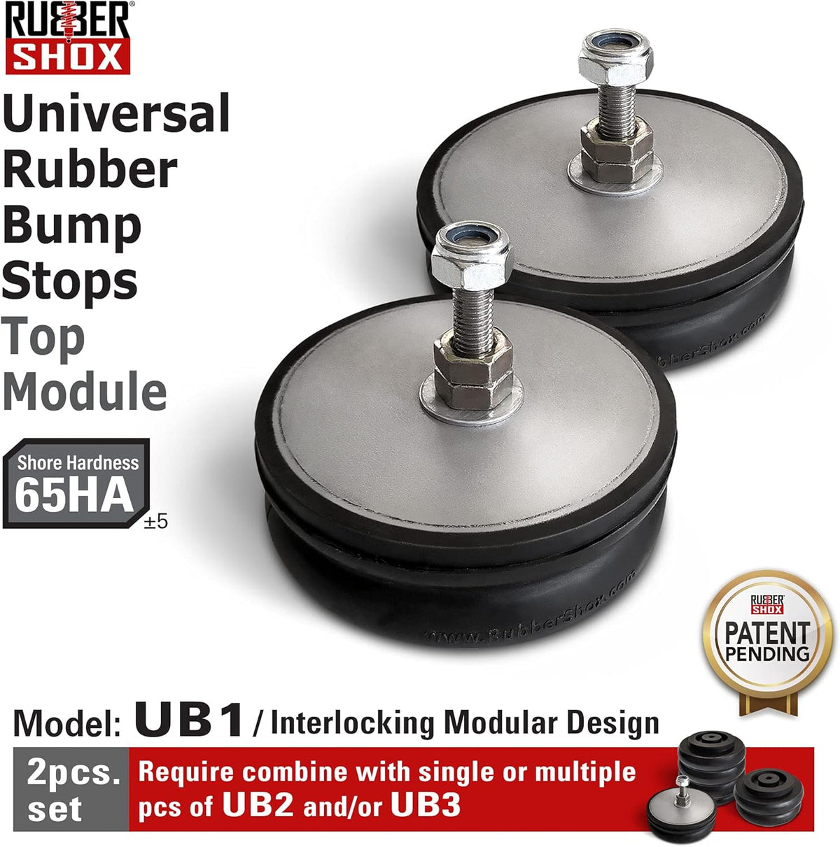 Modular Universal Rubber Front Rear Bump Stop for Truck and RV Suspension A9891