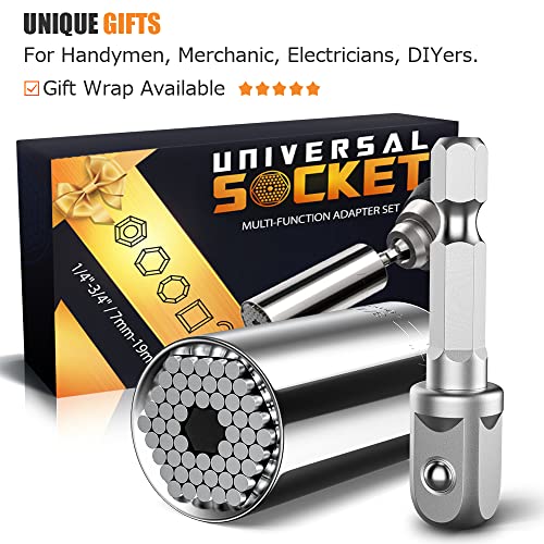 Universal Socket Tools Grip Set with Power Drill Adapter D6975