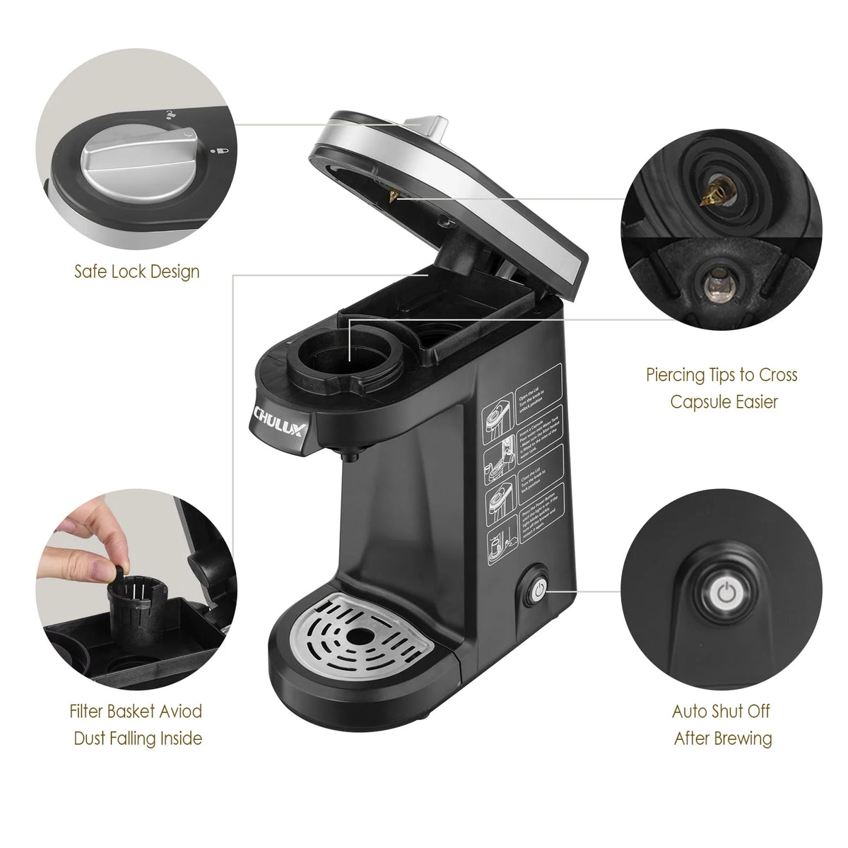 Small Single Serve Coffee Maker N525825
