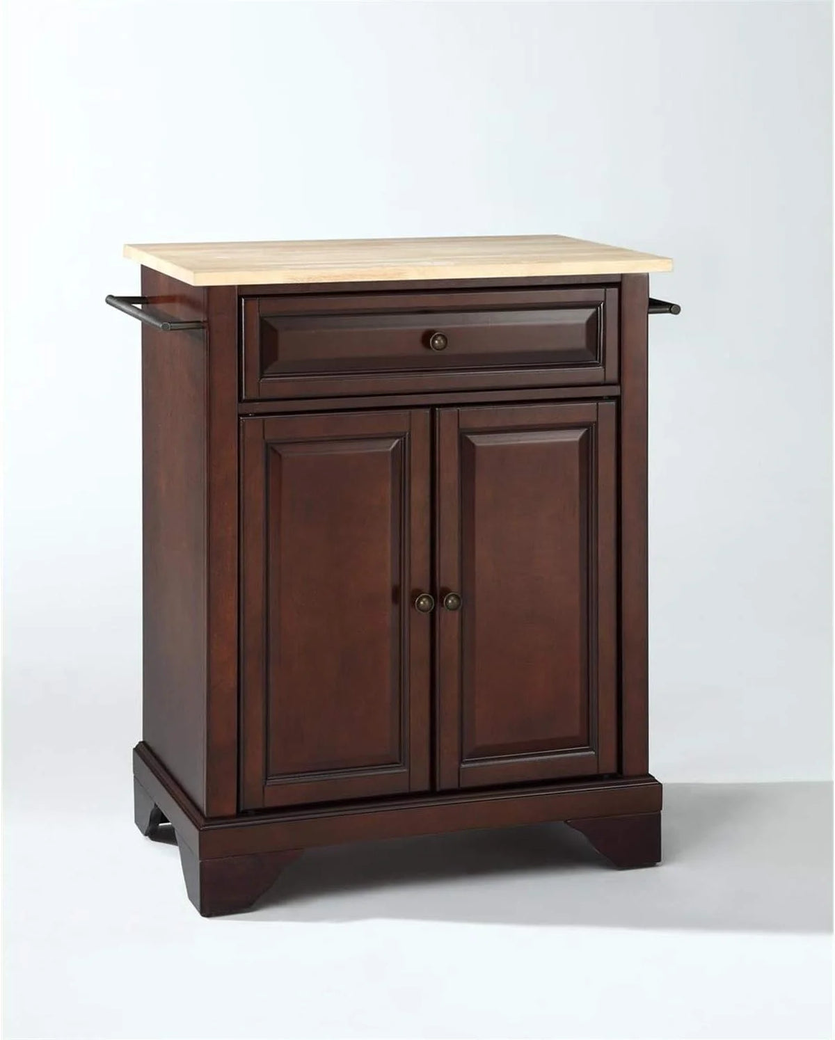 Kitchen Island With Natural Wood Top Q274