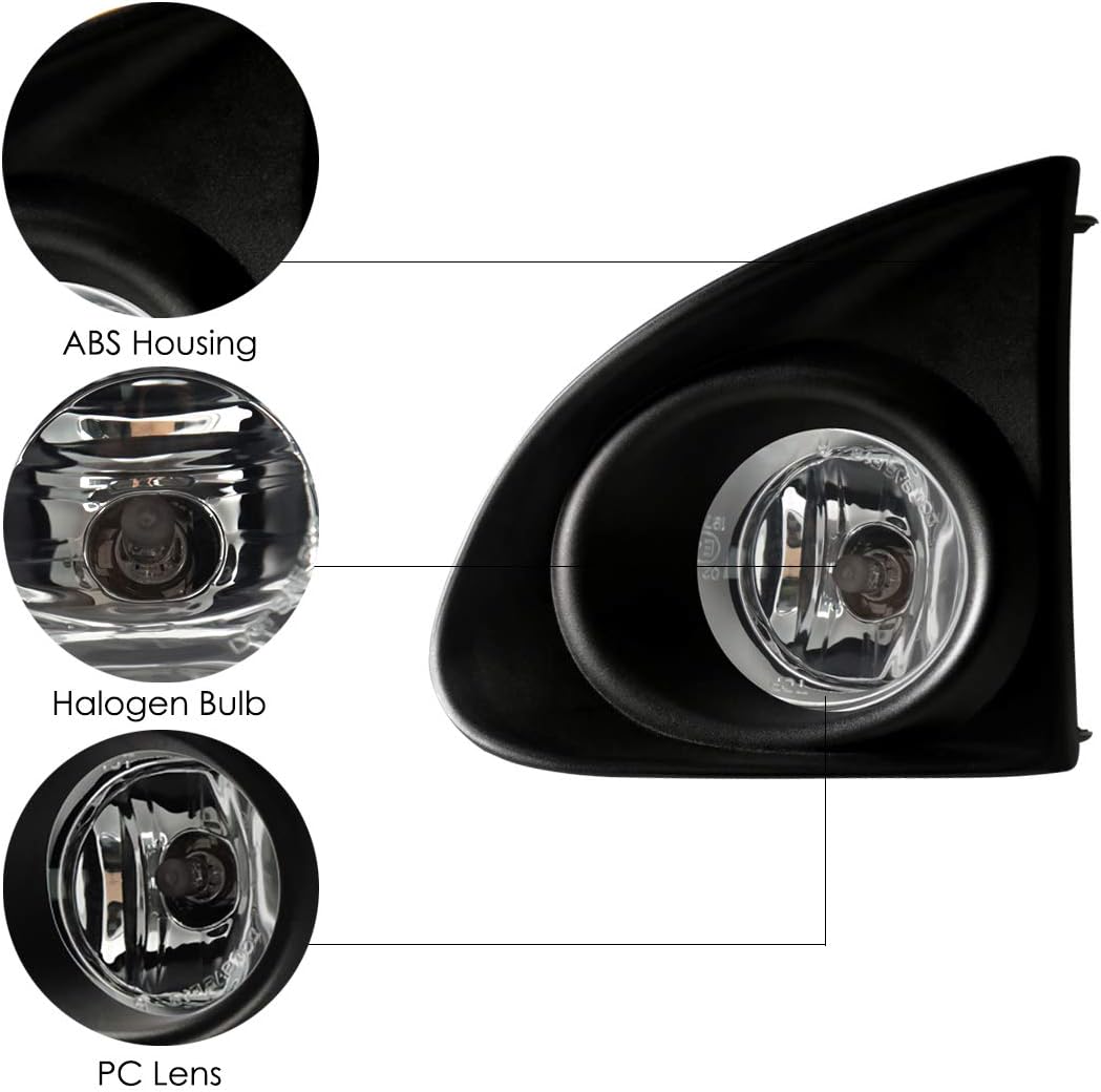 For Toyota AXIO 2013 2014 2015 Car Fog Lights DRL Lamps H162098