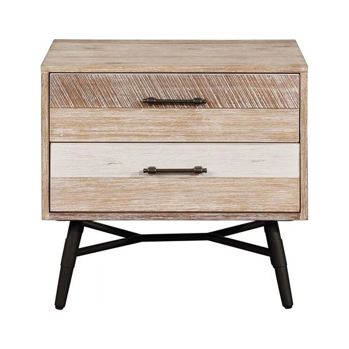 5-piece Brown Wood Queen Bedroom Set H10928