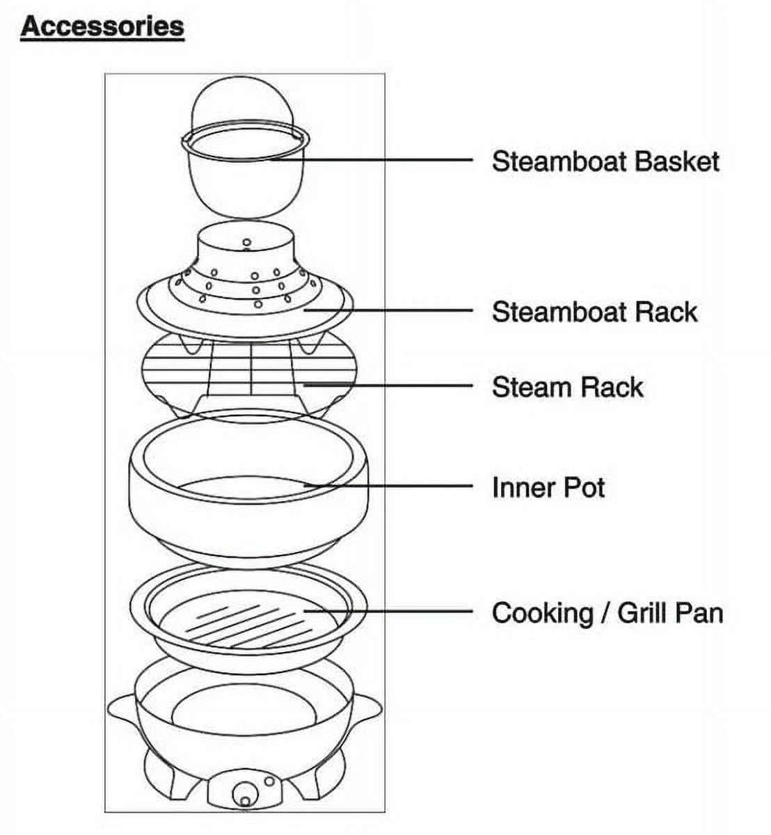 Multi Cooker Shabu-Shabu and Grill Z6052