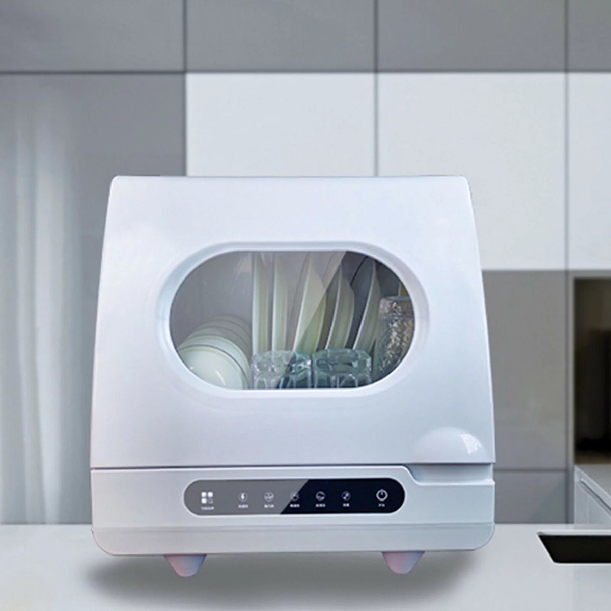 Portable Countertop Dishwasher F92571