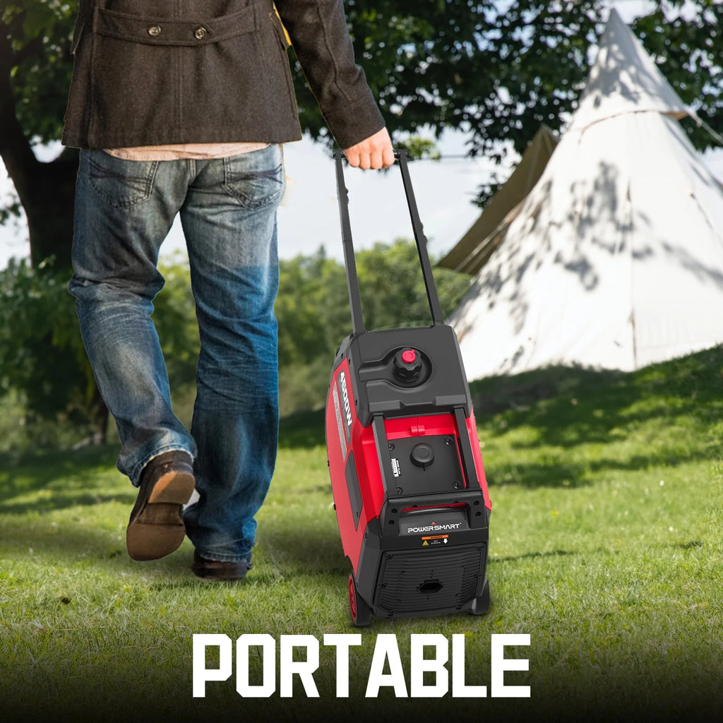 4500W Portable Inverter Gas Generator with Electric Start L7294