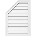 Octagonal Surface Mount PVC Gable Vent B52200