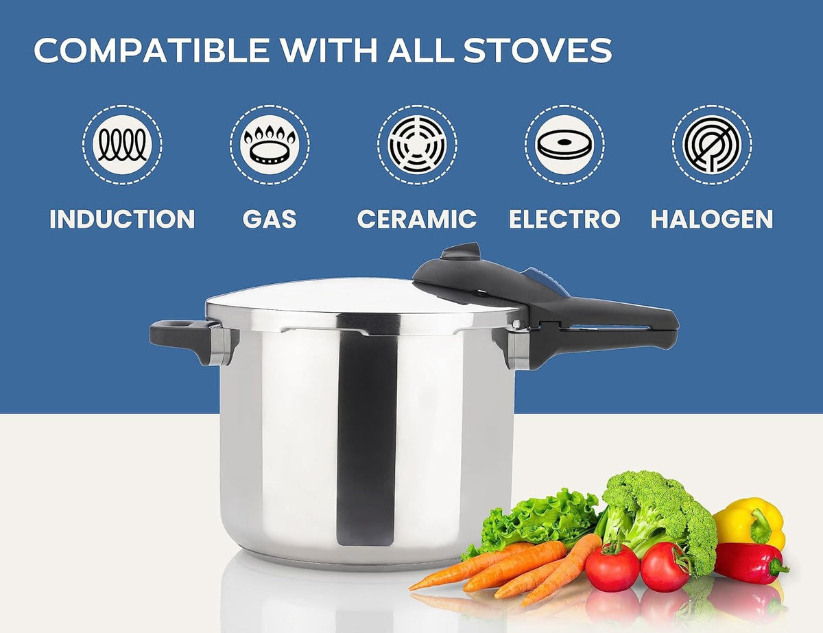 10 Quart 15-PSI Pressure Cooker And Canner T915275