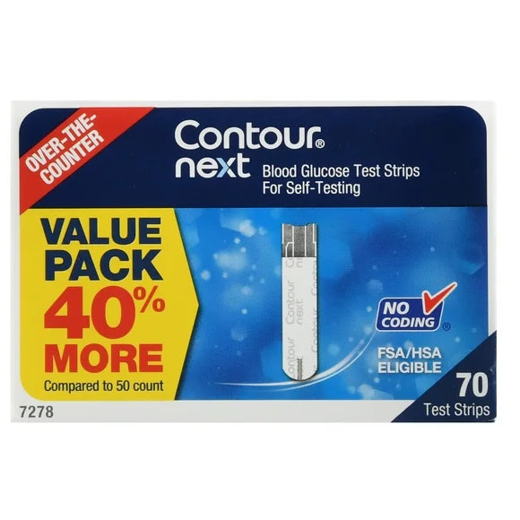 Blood Glucose Test Strips 70 Count G63614