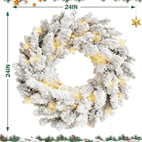 Green Artificial Christmas Wreath with Bell Bow and Pine Cones D195549