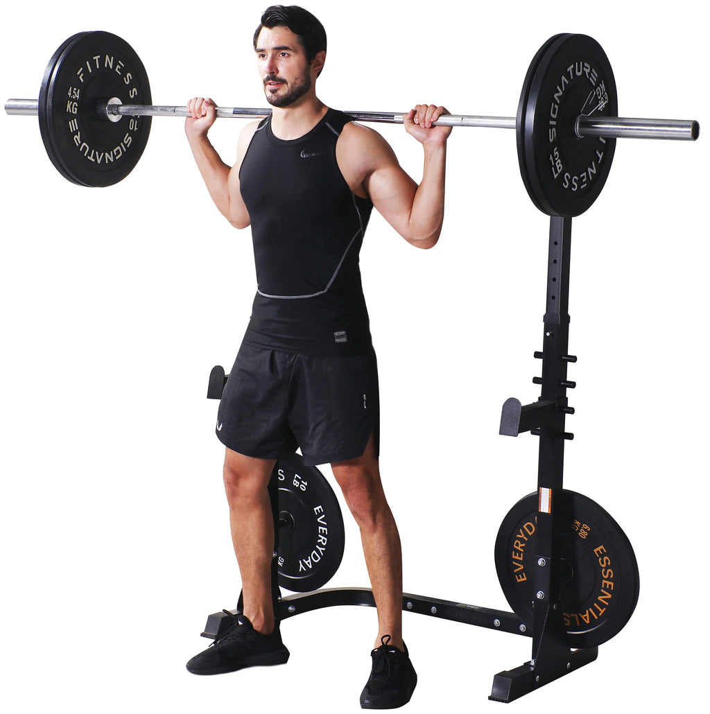 Adjustable Olympic Workout Bench with Squat Rack and 800-Pound Capacity I4068