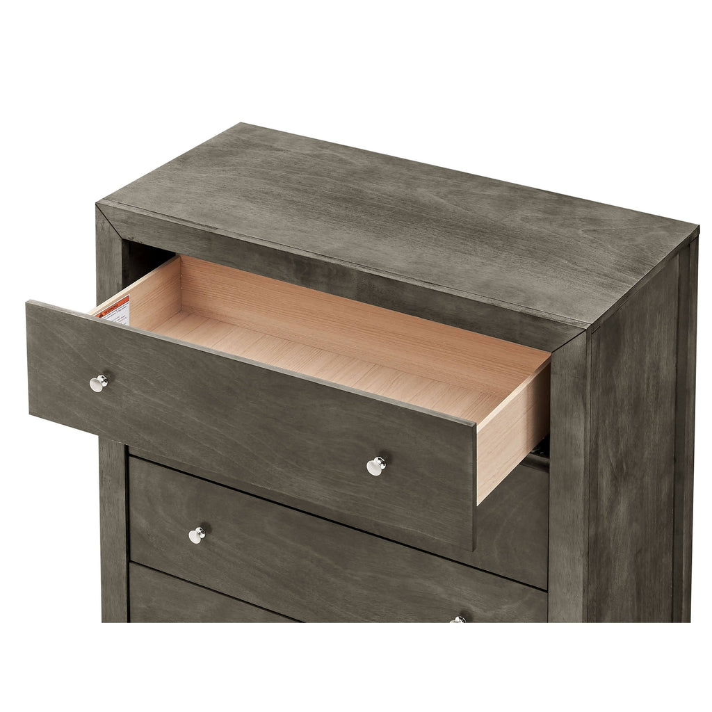 5 Drawer Chest in Black U921110