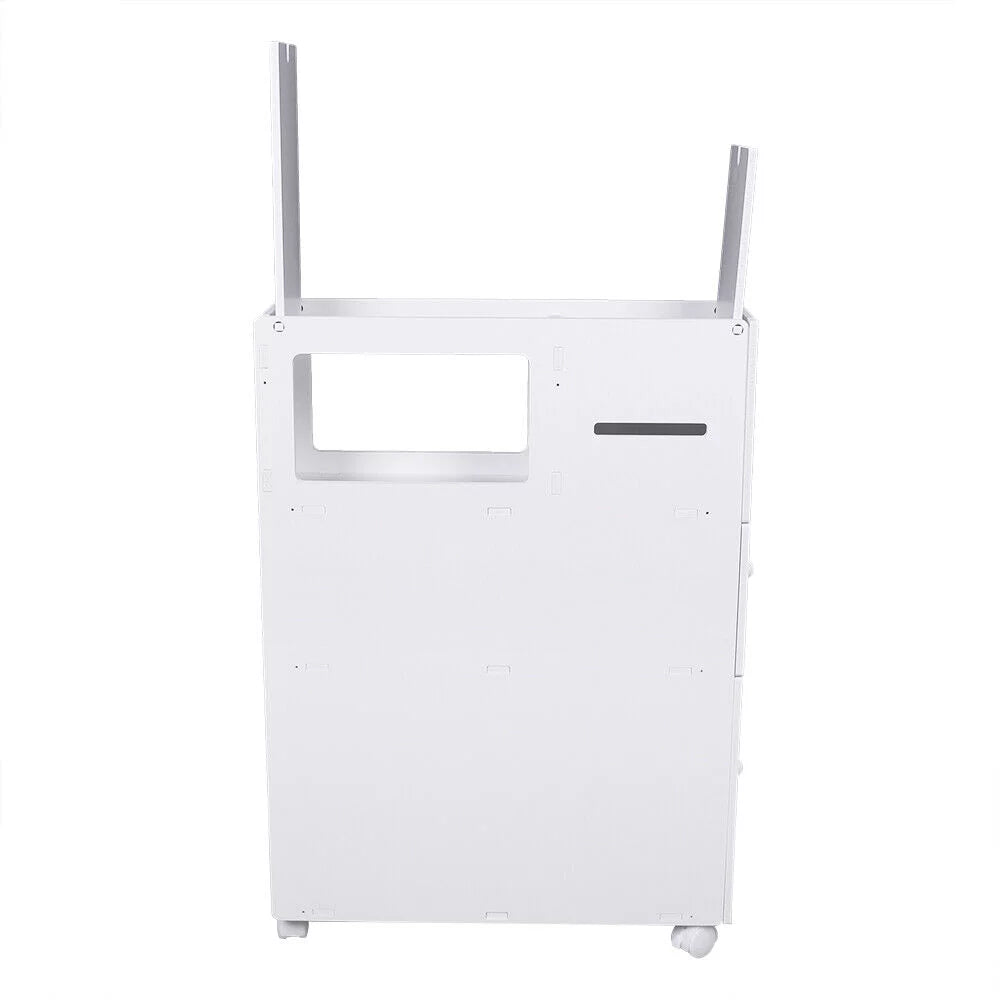 Slim Bathroom Storage Cabinet Floor Standing Organizer Shelves N920818