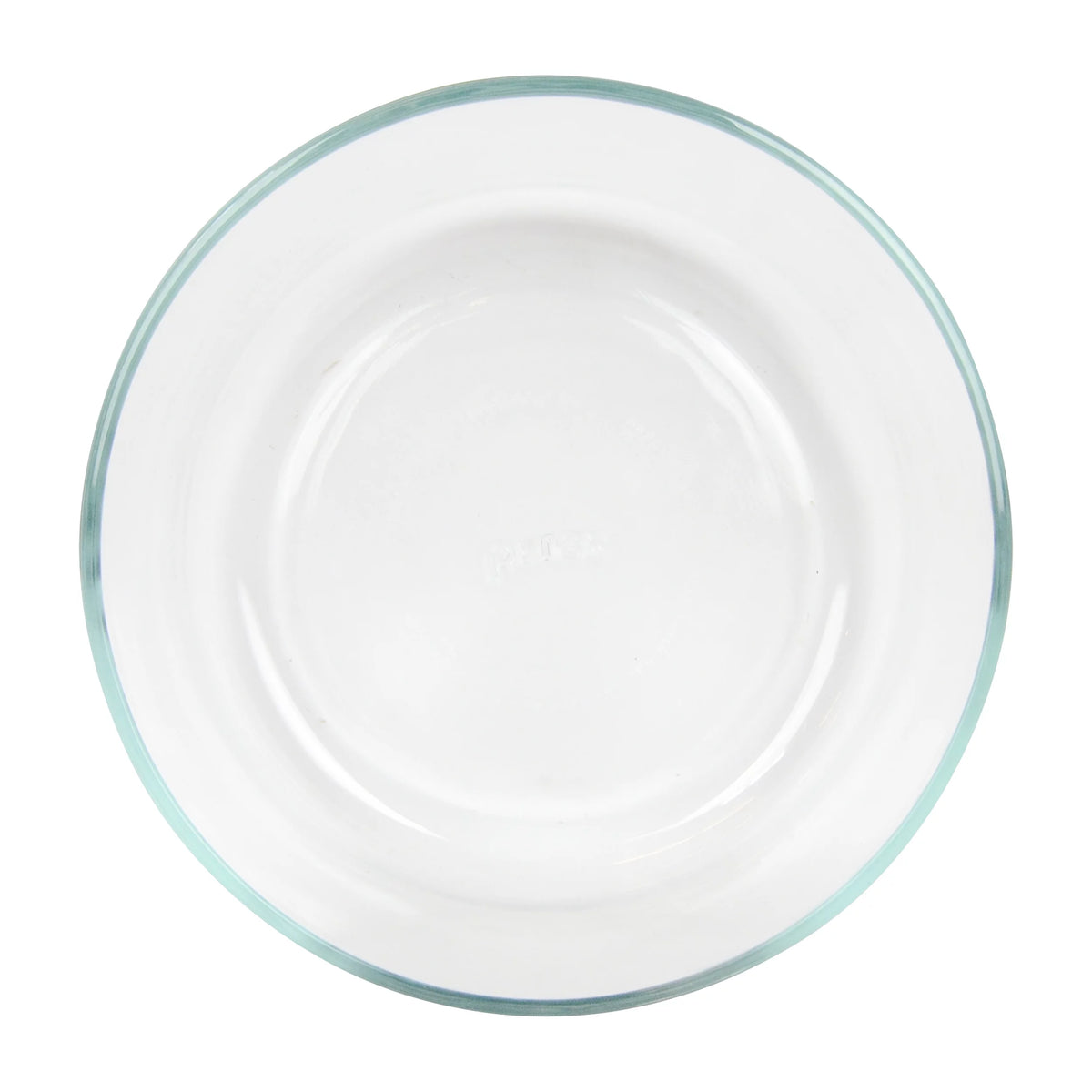 7-Cup Glass Bowl with Blue Lid W2983